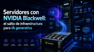 Servidores con NVIDIA Blackwell: el salto de infraestructura para IA generativa