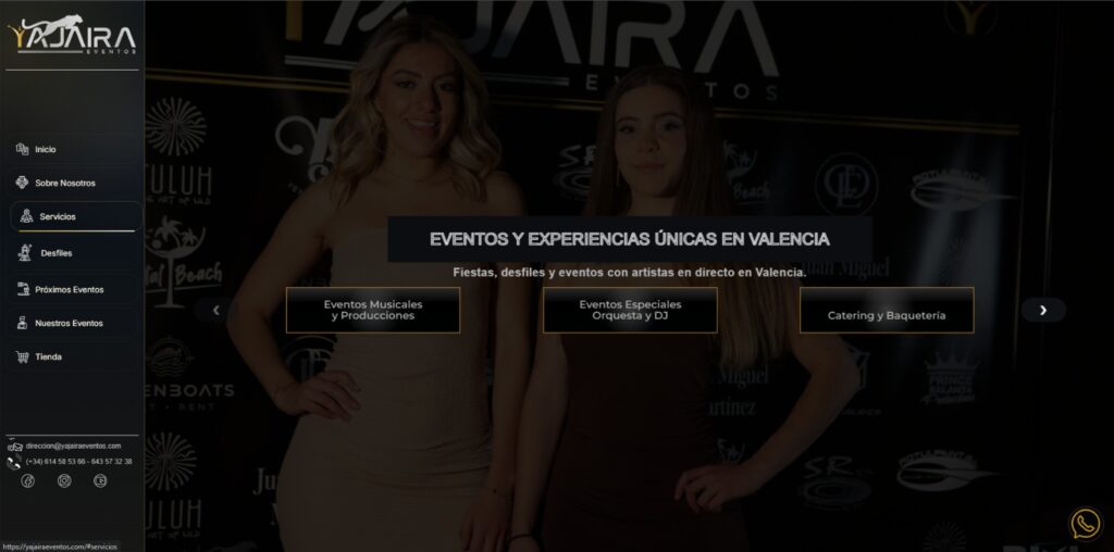 YAJAIRAEVENTOS: plataforma integral de eventos, ticketing, ecommerce y control de acceso